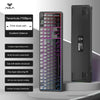 New Aula F108 Mechanical Keyboards RGB 1k Polling Rate Hot Swap Wireless Bluetooth Tri-Mode Customized Gaming Keyboard PC Gifts